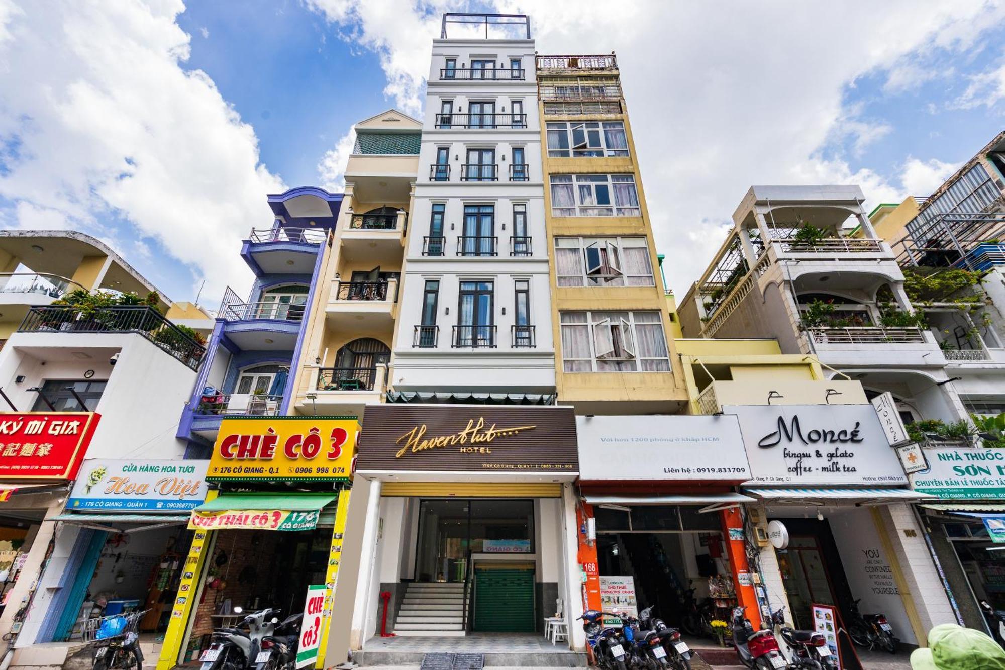 Haven Hut Hotel Ho Chi Minh-staden Exteriör bild